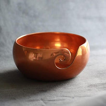 Load image into Gallery viewer, Furls Copper Finish Yarn Bowl