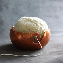 Load image into Gallery viewer, Furls Copper Finish Yarn Bowl