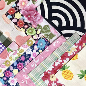 200 pcs Fabric Squares Sheets Patchwork Craft Cotton Quilting Fabric Bundles