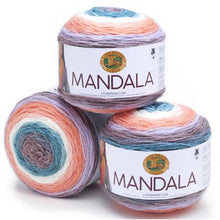 Load image into Gallery viewer, Lion Brand Yarn Mandala Classic Novelty Yarn, Pack of 3
