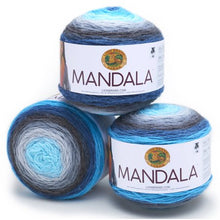 Load image into Gallery viewer, Lion Brand Yarn Mandala Classic Novelty Yarn, Pack of 3