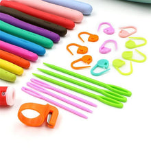 Load image into Gallery viewer, 30pcs Crochet Hooks Set with Storage Bag Yarn