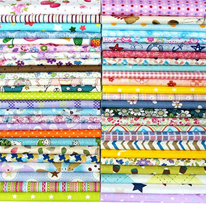Amazon.com: Quilting Fabric, Misscrafts 25pcs 8" x 8" (20cm x 20cm) Cotton Craft Fabric Bundle Patchwork Pre-Cut Quilt Squares for DIY Sewing Scrapbooking Quilting Dot Pattern