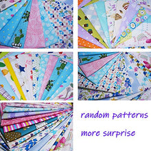 Load image into Gallery viewer, Amazon.com: Quilting Fabric, Misscrafts 25pcs 8&quot; x 8&quot; (20cm x 20cm) Cotton Craft Fabric Bundle Patchwork Pre-Cut Quilt Squares for DIY Sewing Scrapbooking Quilting Dot Pattern